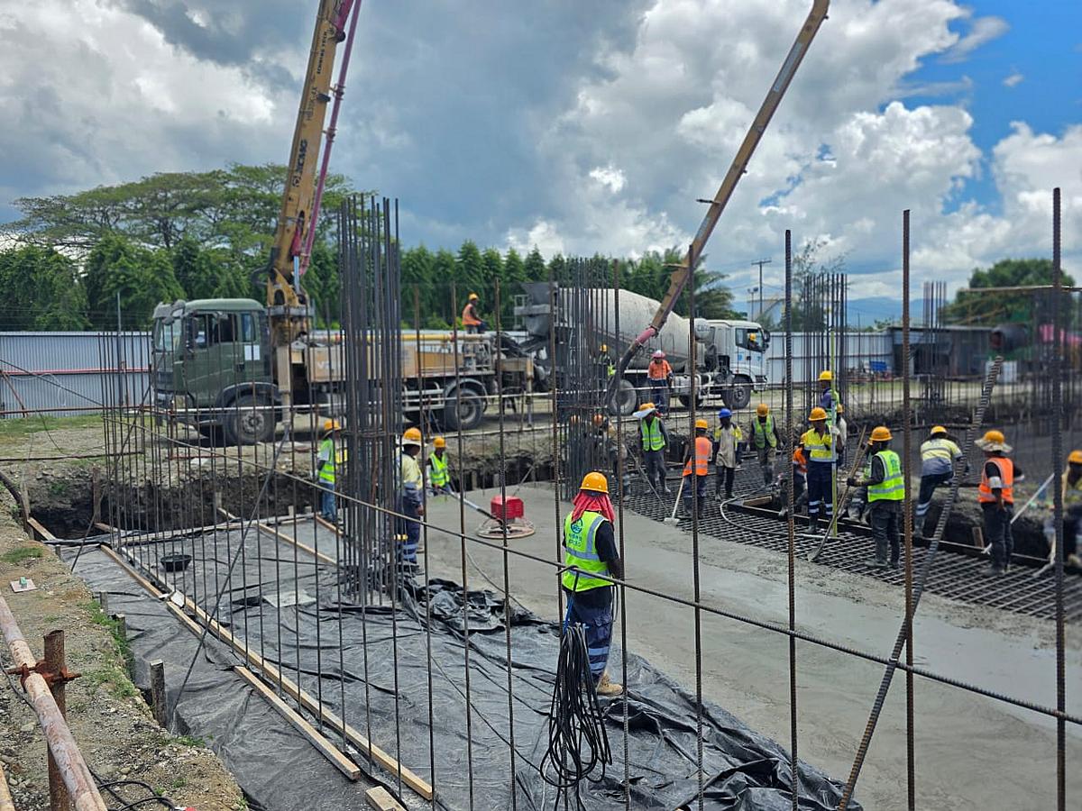 Steady Progress on Honiara Aviation Complex Building