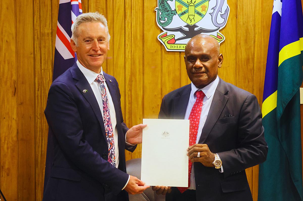 PM Manele Welcomes Australian High Commissioner-Designate