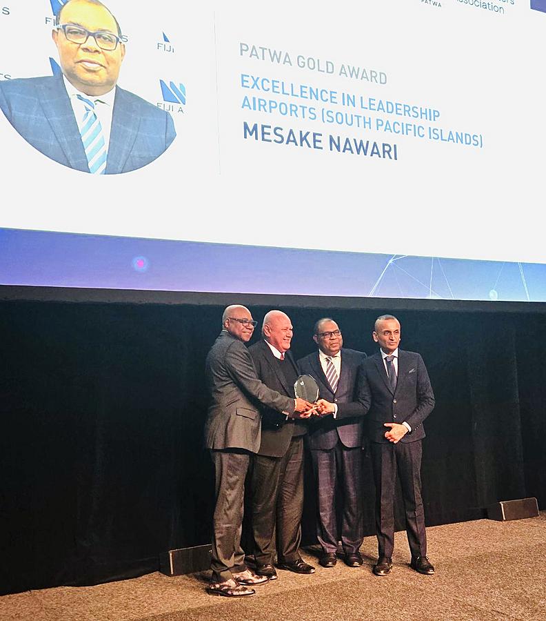 Fiji Airports, Nadi International Airport win honours at PATWA Travel Awards