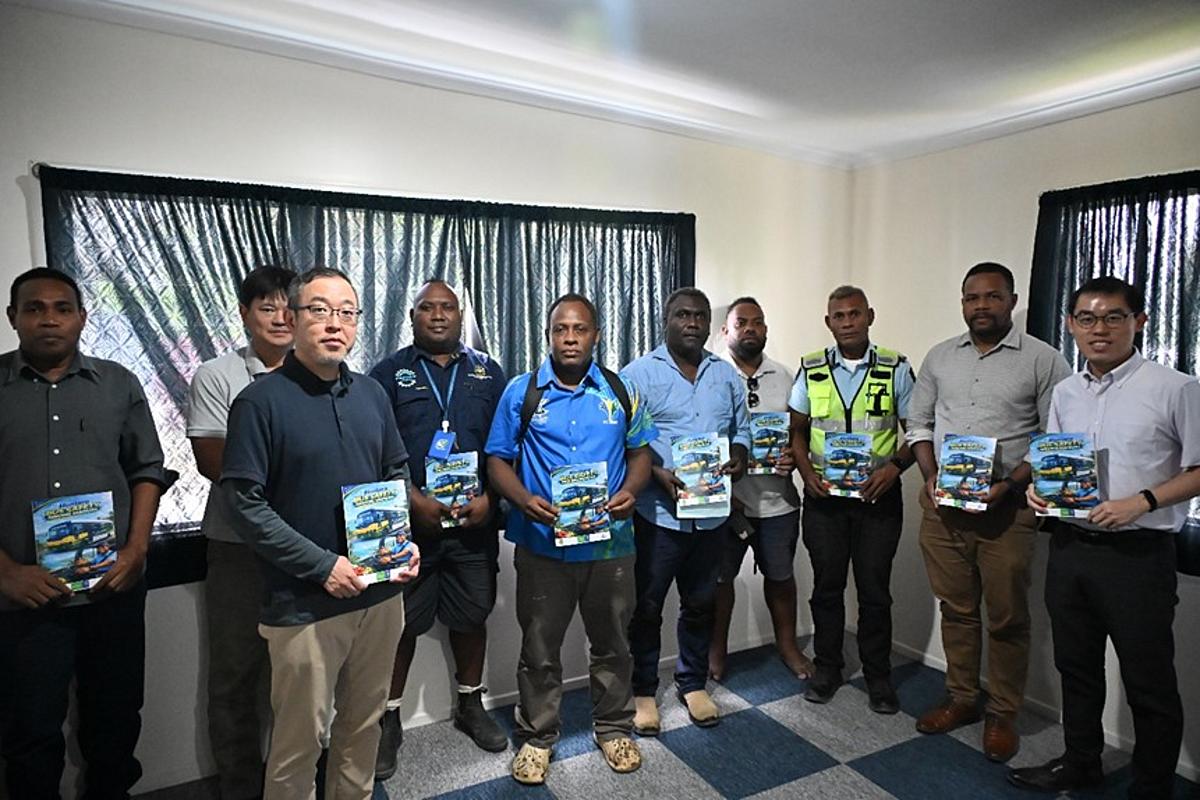 Draft driver manual signals progress in Honiara transport reform