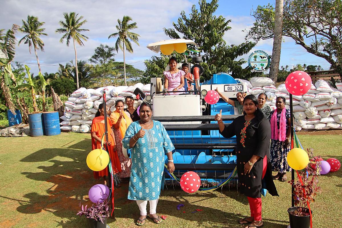 Women-led Fiji farming cooperative boosts rice production with government support