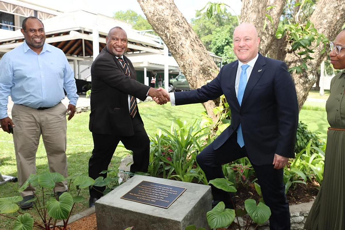 Marape, Luxon Hail ‘Historic and Defining’ Visit as PNG–NZ Ties Enter New Era