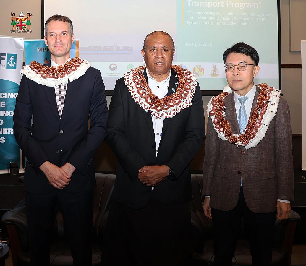 Fiji develops low-carbon roadmap for maritime transport