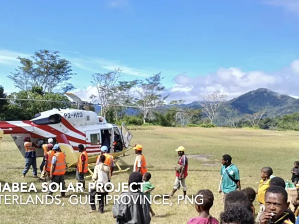 22-tonne airlift powers remote Gulf health centre with 100kW solar mini-grid