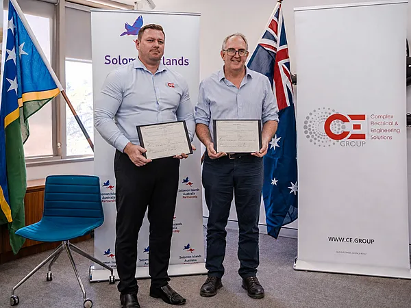 Partnership Powers a New Energy Future for Solomon Islands