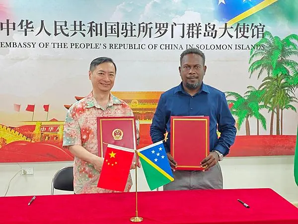 China, Solomon Islands sign agreement for second phase of mini solar power project