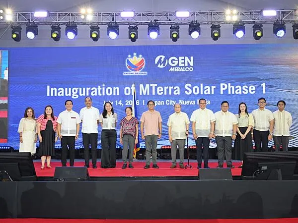 MGEN Inaugurates MTerra Solar Phase 1