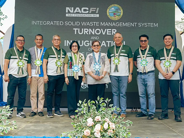 NAC Foundation donates P25 million waste facility to Guiuan
