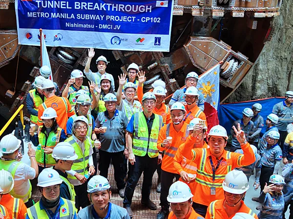 Metro Manila Subway achieves first tunnel breakthrough