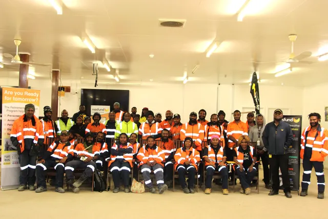 Nasfund reaches more than 500 Hidden Valley mine workers through on-site services