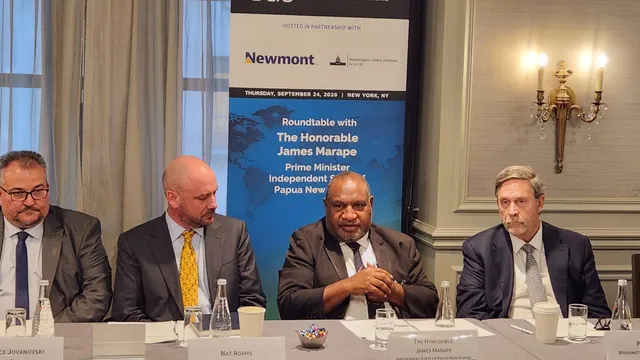 Marape urges US businesses to shift PNG ties from aid to trade